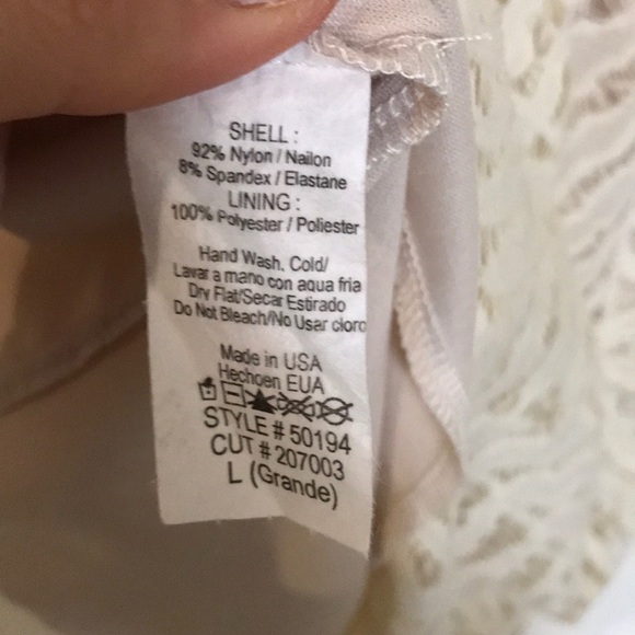 Cream color mini dress - Picture 4 of 4